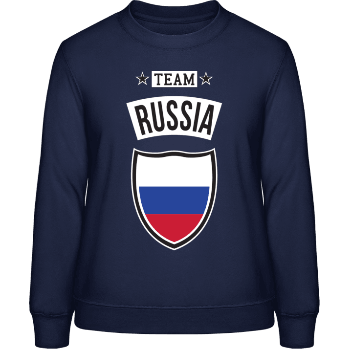 Team Russia Vrouwen Sweatshirt contain pic