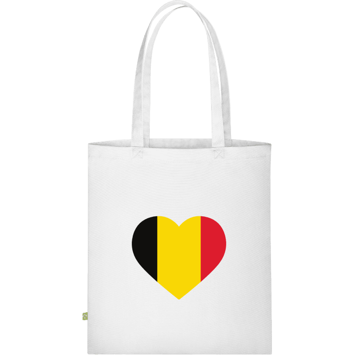 België Heart Stoffen tas contain pic