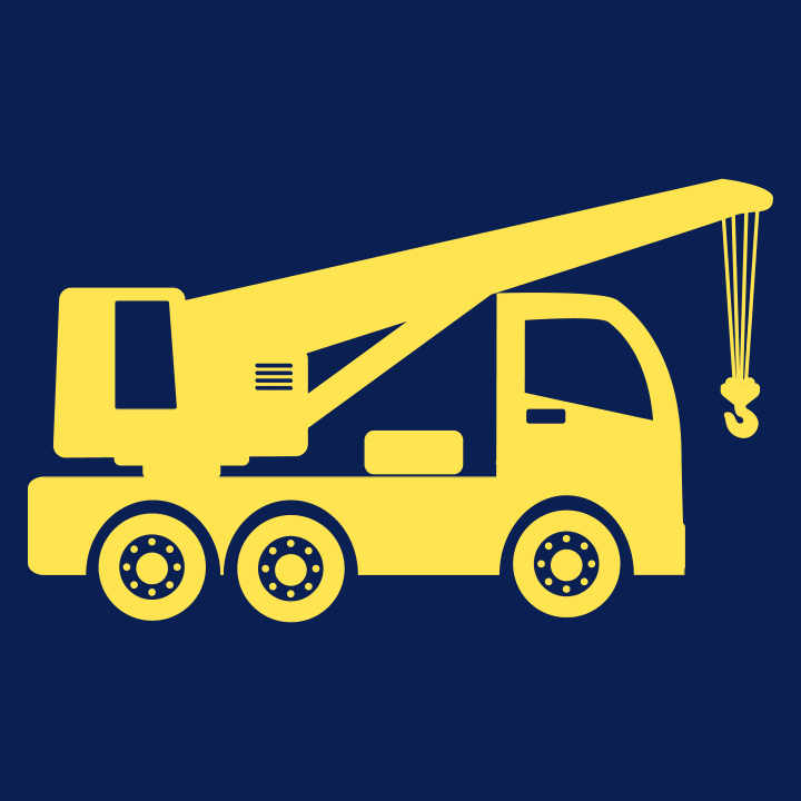 Crane Truck Baby romperdress 0 image