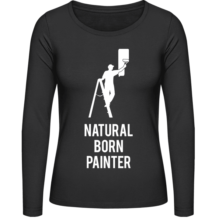 Natural Born Painter Kvinnor långärmad skjorta contain pic