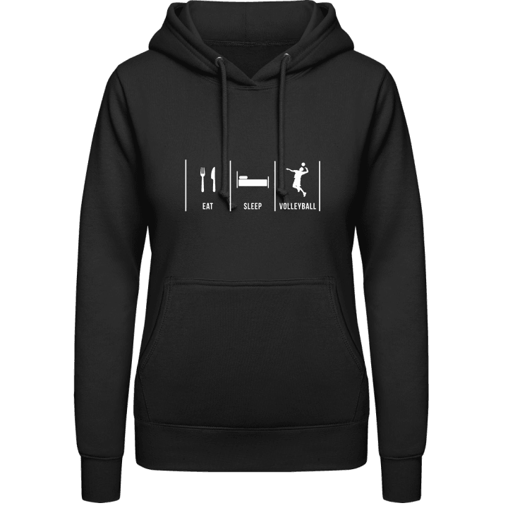 Eat Sleep Volleyball Women Hoodie contain pic