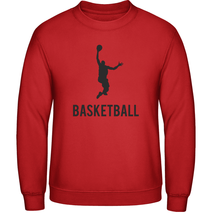 Basketball Dunk Silhouette Sweatshirt contain pic