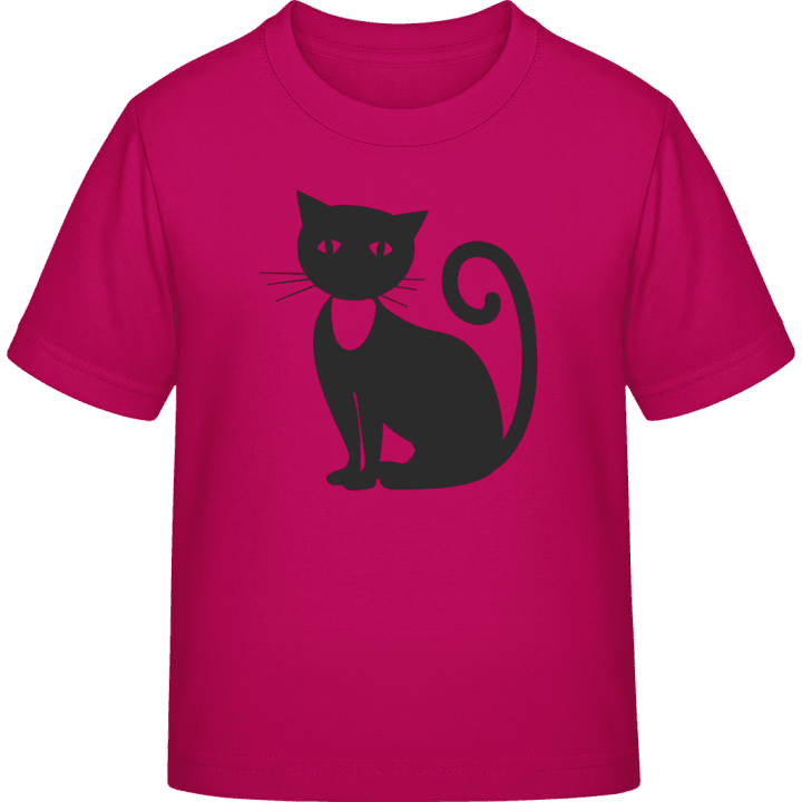Cat Profile Kids T-shirt 0 image