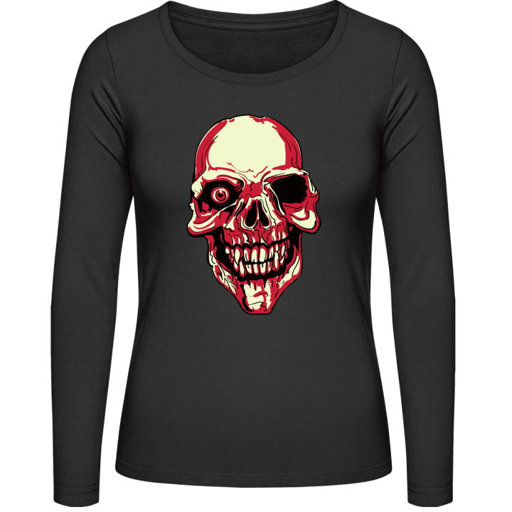 Bloody Skull one Eye Vrouwen Lange Mouw Shirt 0 image