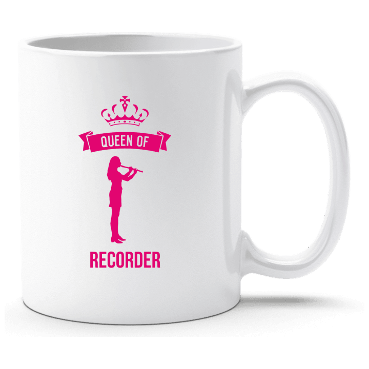 Queen Of Recorder Taza contain pic