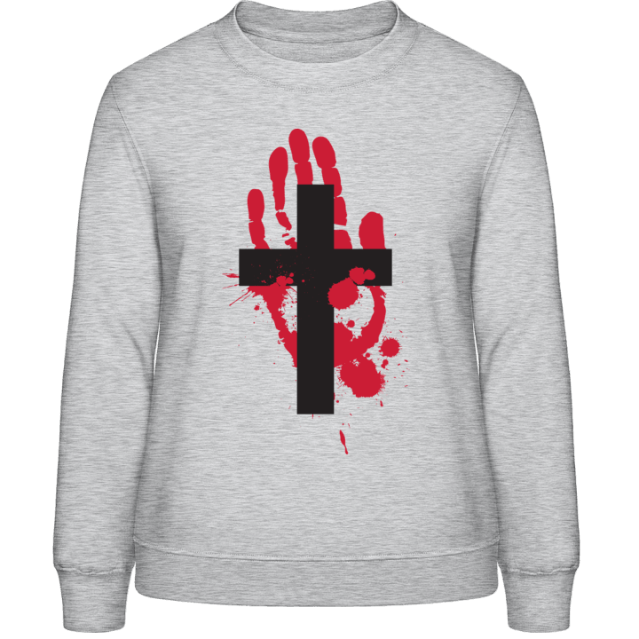 Jesus Bleedin Sweat-shirt pour femme contain pic