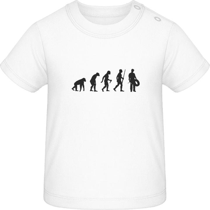 Auto Mechanic Evolution T-shirt för bebisar contain pic