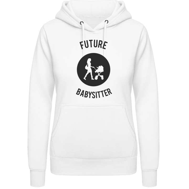 Future Babysitter Vrouwen Hoodie contain pic