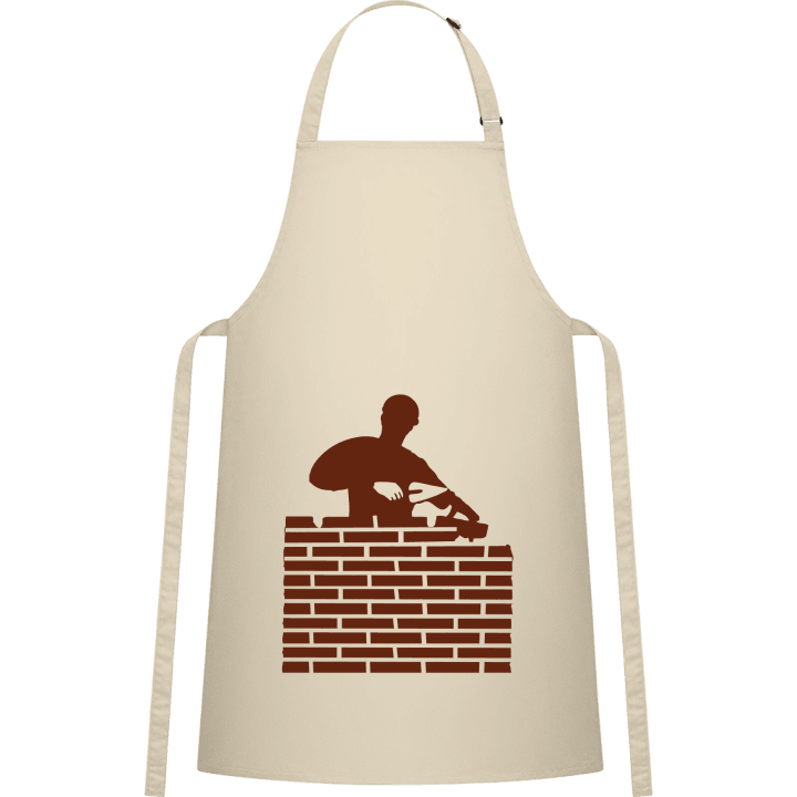 Bricklayer at Work Kitchen Apron contain pic