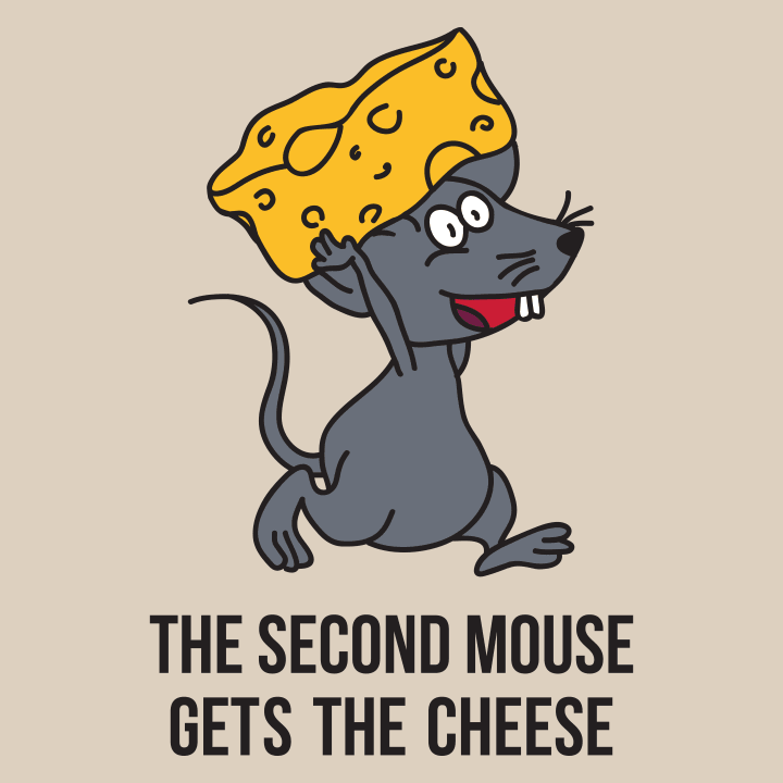 The Second Mouse Gets The Cheese Kvinnor långärmad skjorta 0 image
