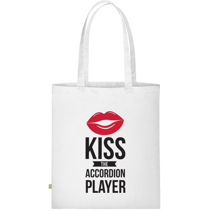 Kiss The Accordion Player Cloth Bag contain pic