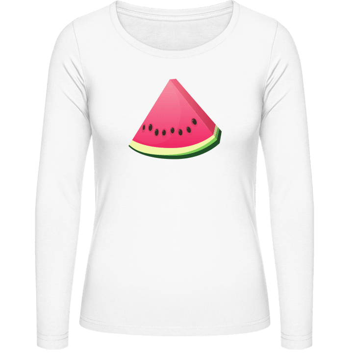 Watermelon Kvinnor långärmad skjorta contain pic
