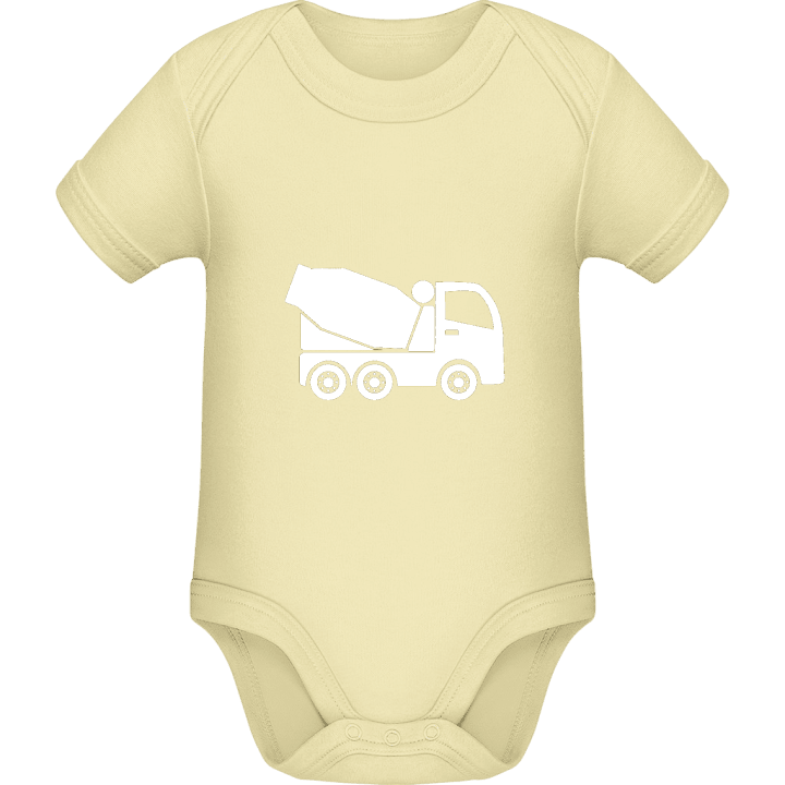 Concrete mixing truck Baby Romper contain pic