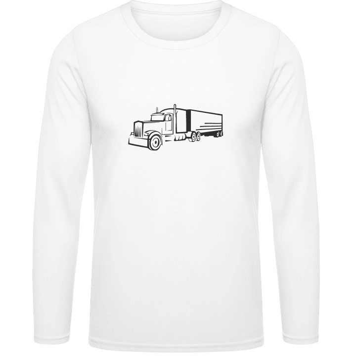 American Truck T-shirt à manches longues contain pic