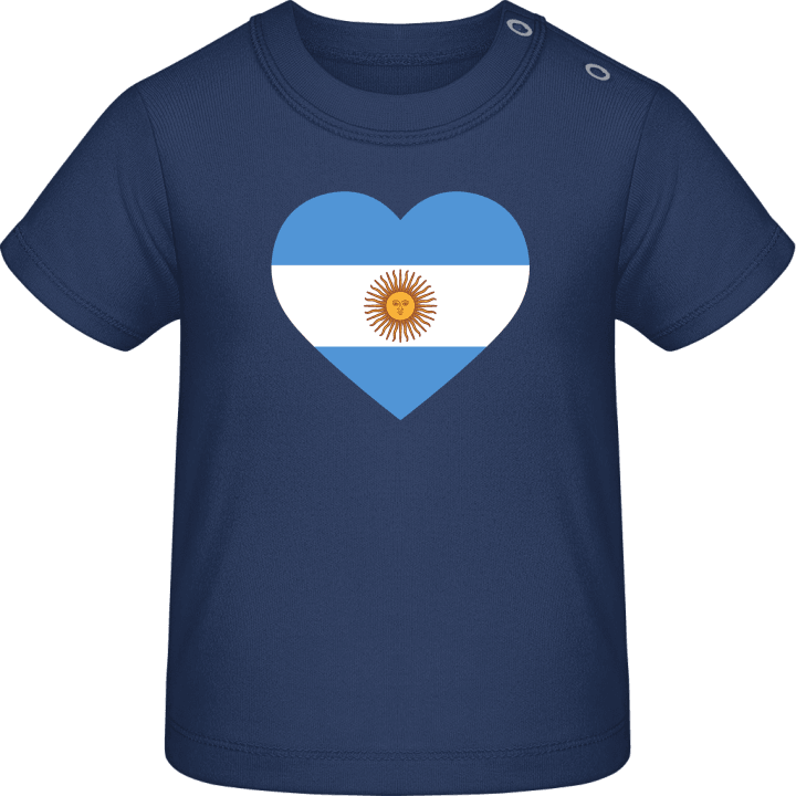 Argentina Heart Flag Baby T-Shirt 0 image