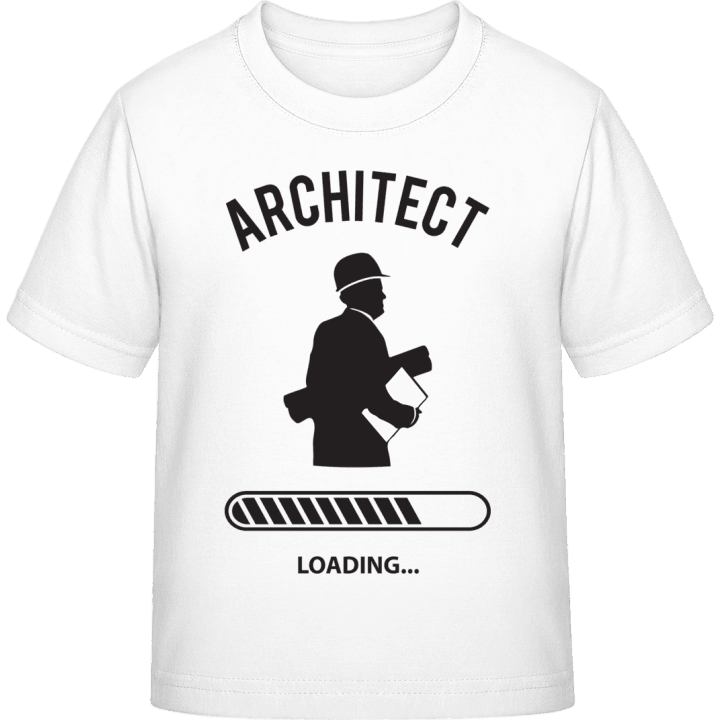Architect Loading T-shirt för barn contain pic