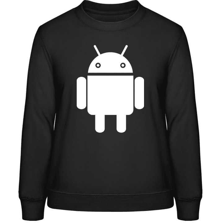 Android Silhouette Frauen Sweatshirt 0 image