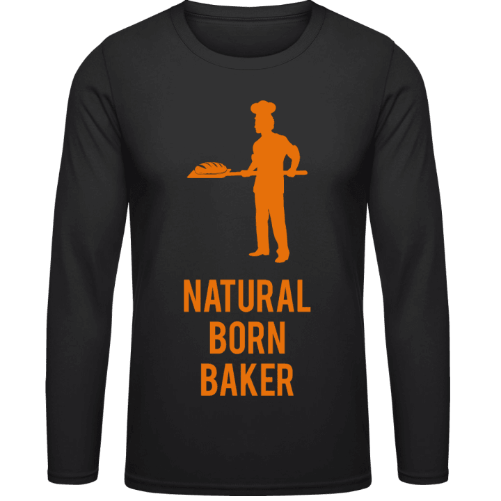 Natural Born Baker Shirt met lange mouwen contain pic