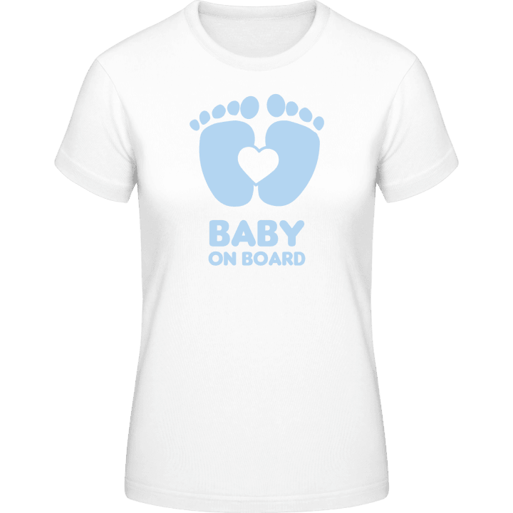 Baby Boy On Board Logo T-shirt til kvinder 0 image