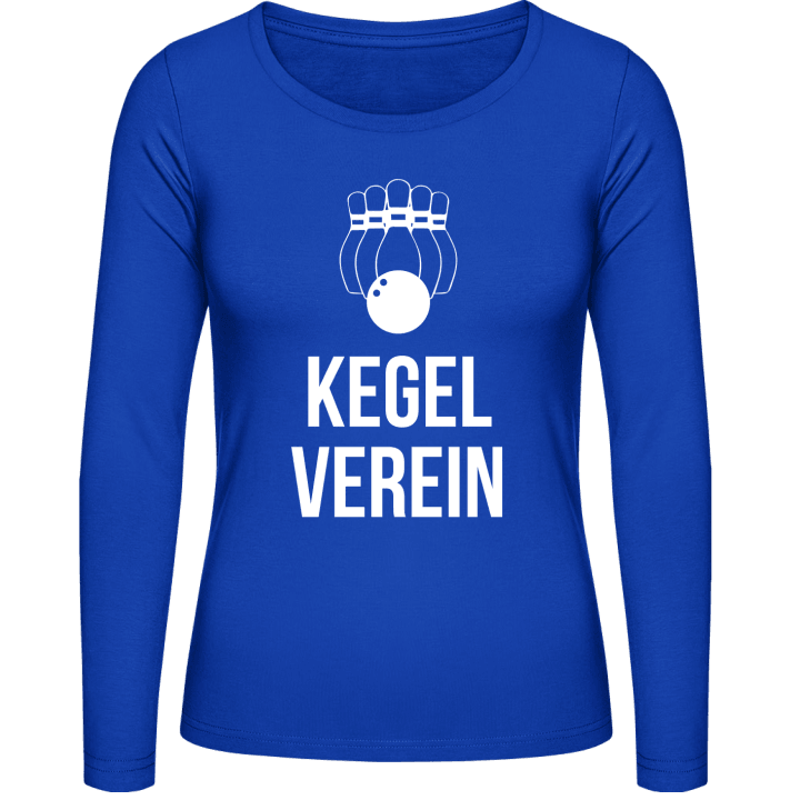 Kegel Verein Camicia donna a maniche lunghe contain pic