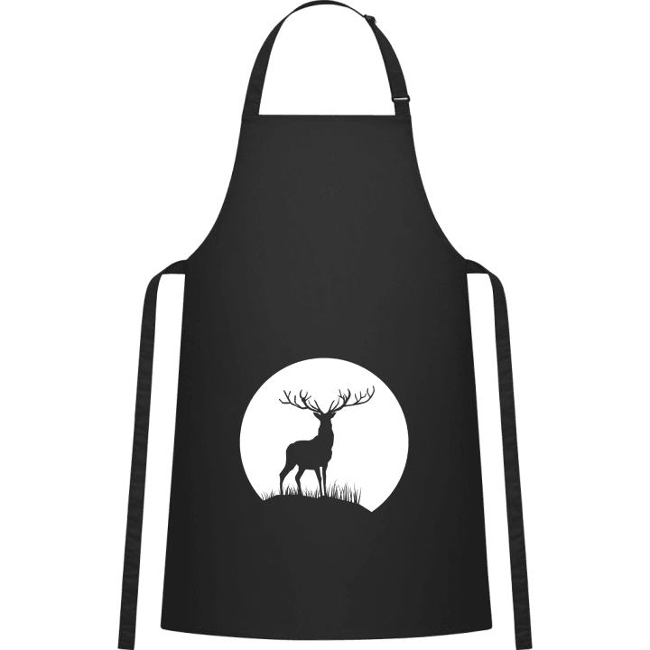 Deer in Moonlight Kitchen Apron 0 image