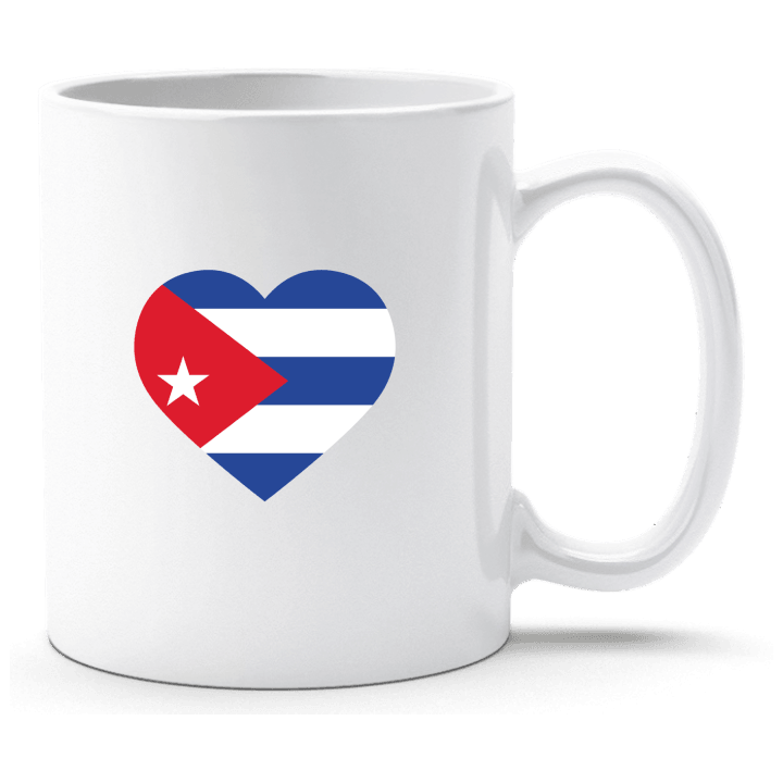 Cuba Heart Flag Beker contain pic