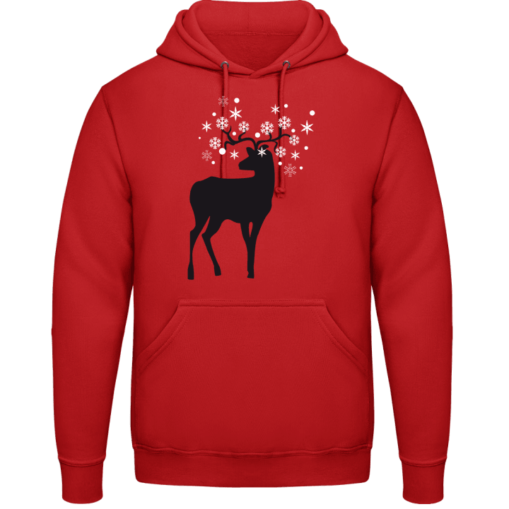 Deer Antlers Snowflake Sudadera con capucha 0 image