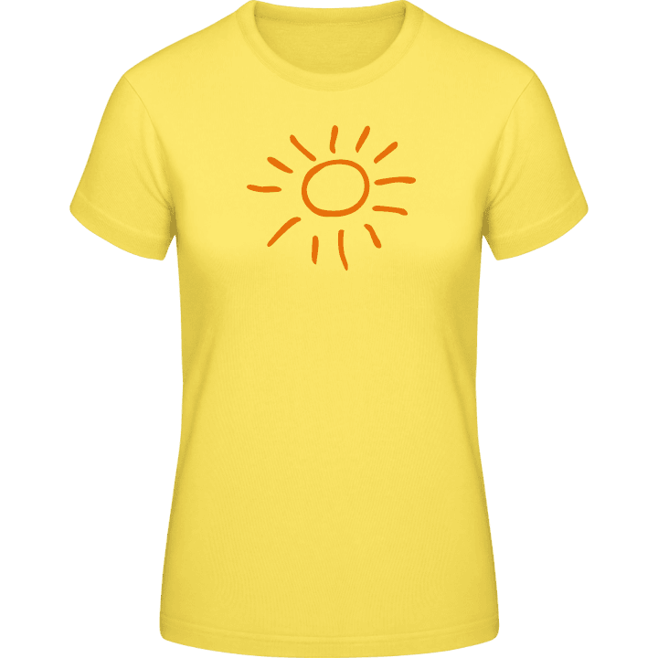 Sun Comic T-shirt för kvinnor 0 image