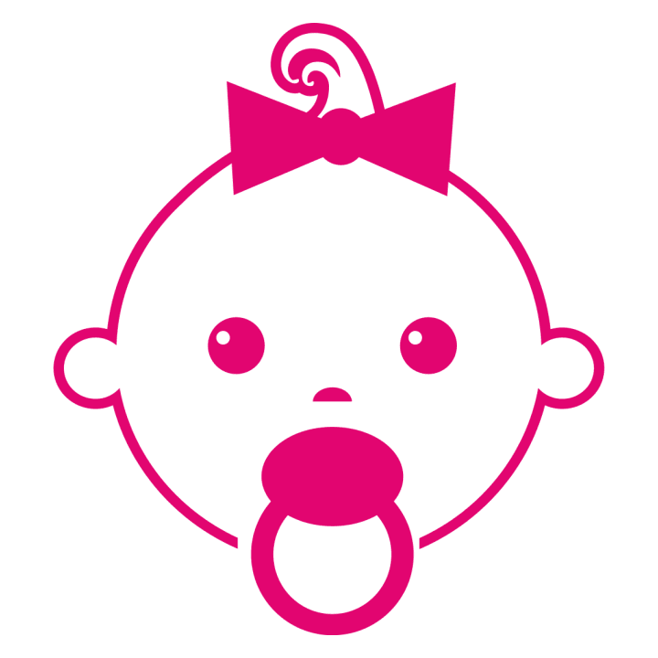 Baby Girl Face Långärmad skjorta 0 image