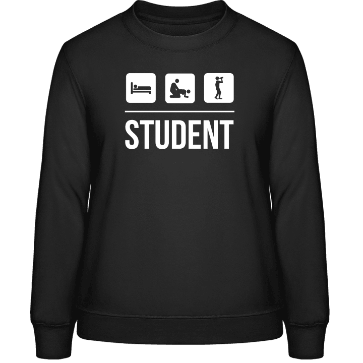 Student Sweat-shirt pour femme contain pic