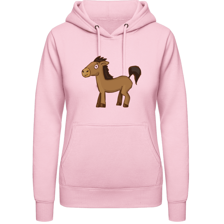 Horse Sweet Illustration Hættetrøje til kvinder 0 image