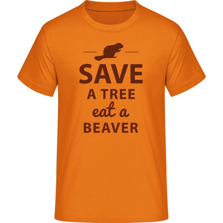 Save A Tree Eat A Beaver Design Camiseta 0 image