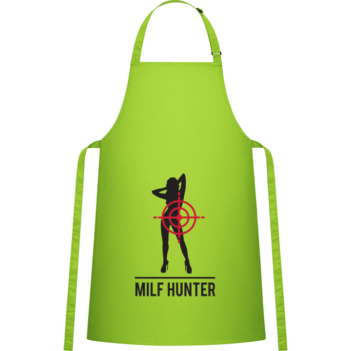 MILF Hunter Target Delantal de cocina contain pic