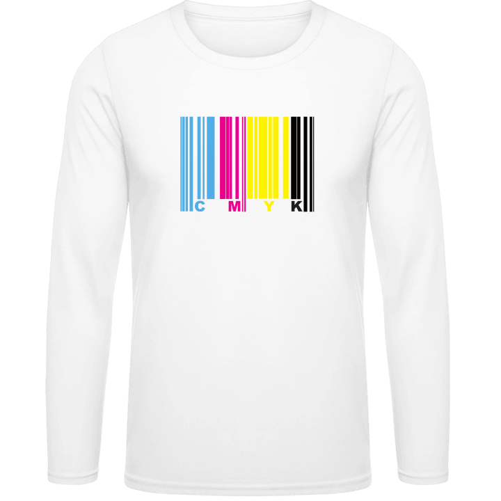 CMYK Barcode T-shirt à manches longues 0 image