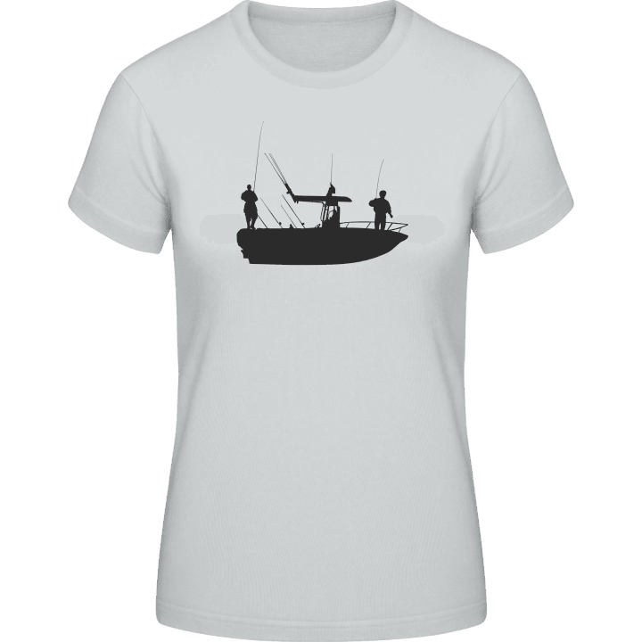 Fishing Boat T-shirt för kvinnor contain pic