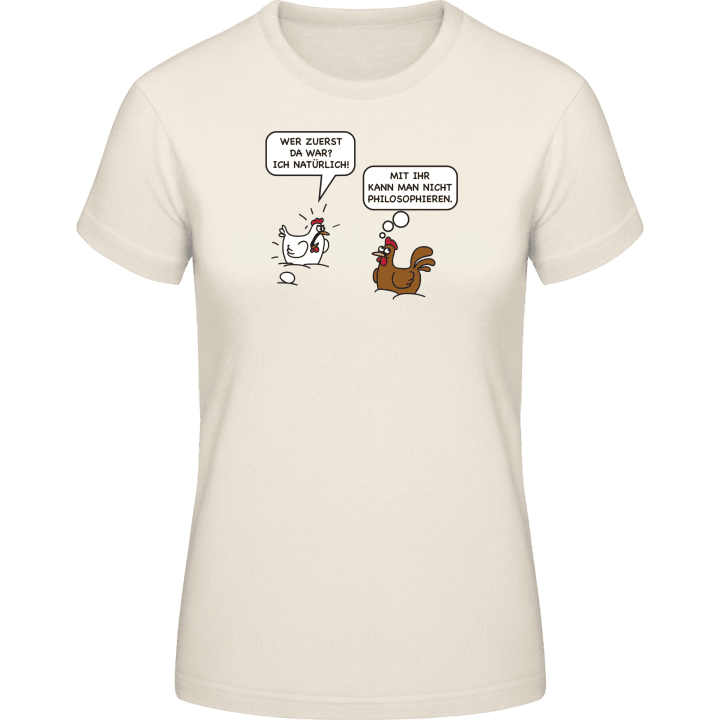 Huhn und das Ei Frauen T-Shirt 0 image