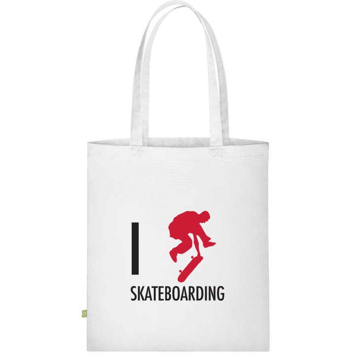 I Love Skateboarding Stofftasche contain pic