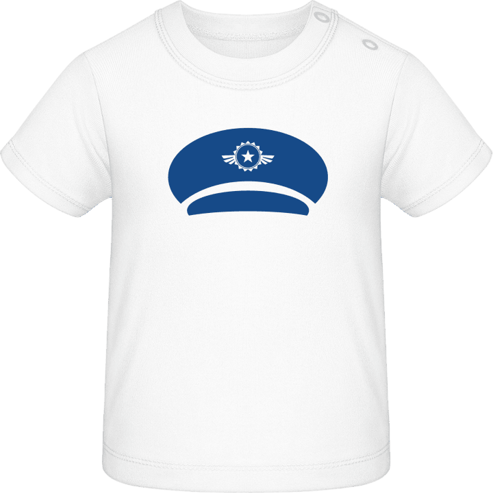 Pilot Hat Baby T-skjorte contain pic