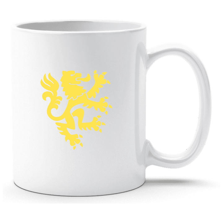 Rampant Lion Coat of Arms Tasse contain pic