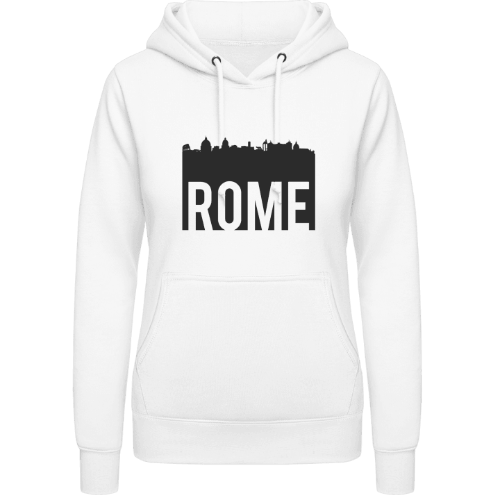 Rome City Skyline Felpa con cappuccio da donna contain pic