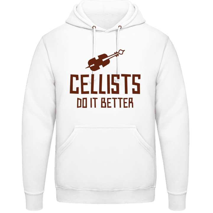 Cellists Do It Better Sweat à capuche contain pic