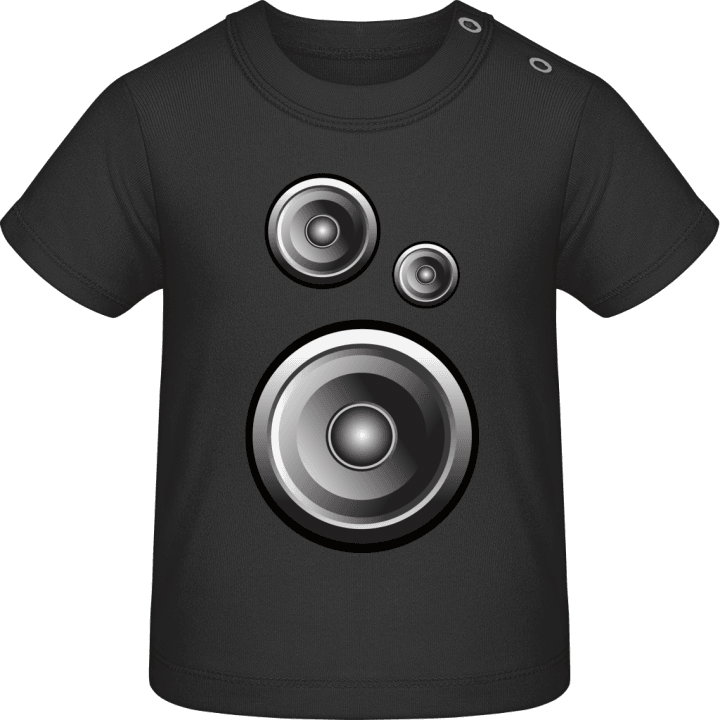 Bass Box Loudspeaker Camiseta de bebé contain pic