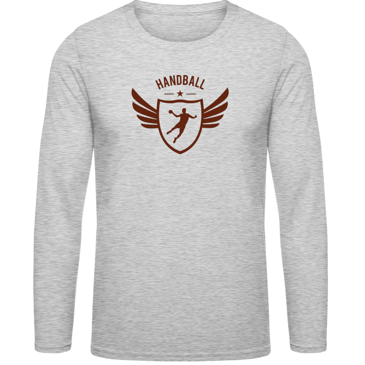 Handball Winged Camicia a maniche lunghe contain pic