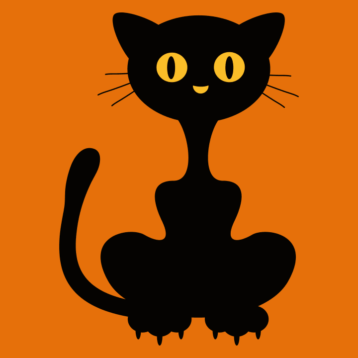 Black Cat T-shirt pour enfants 0 image