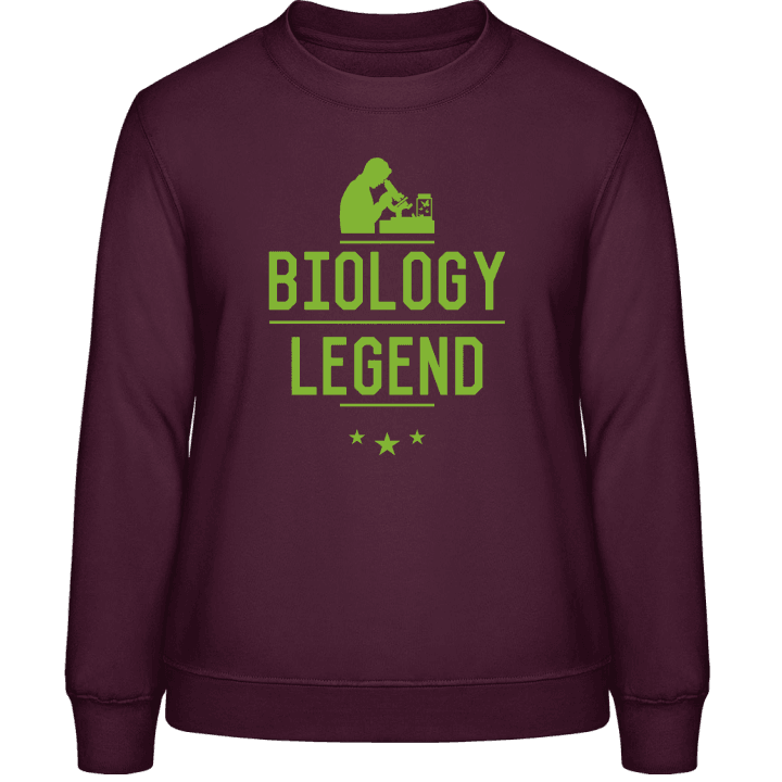 Biologie Legend Frauen Sweatshirt contain pic