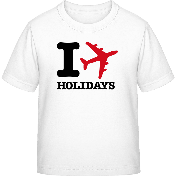 I Love Holidays T-shirt til børn 0 image