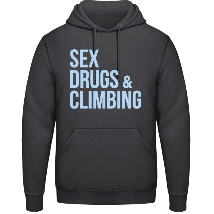 Sex Drugs Climbing Sudadera con capucha contain pic