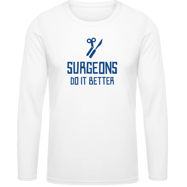 Surgeons Do It Better Langarmshirt contain pic