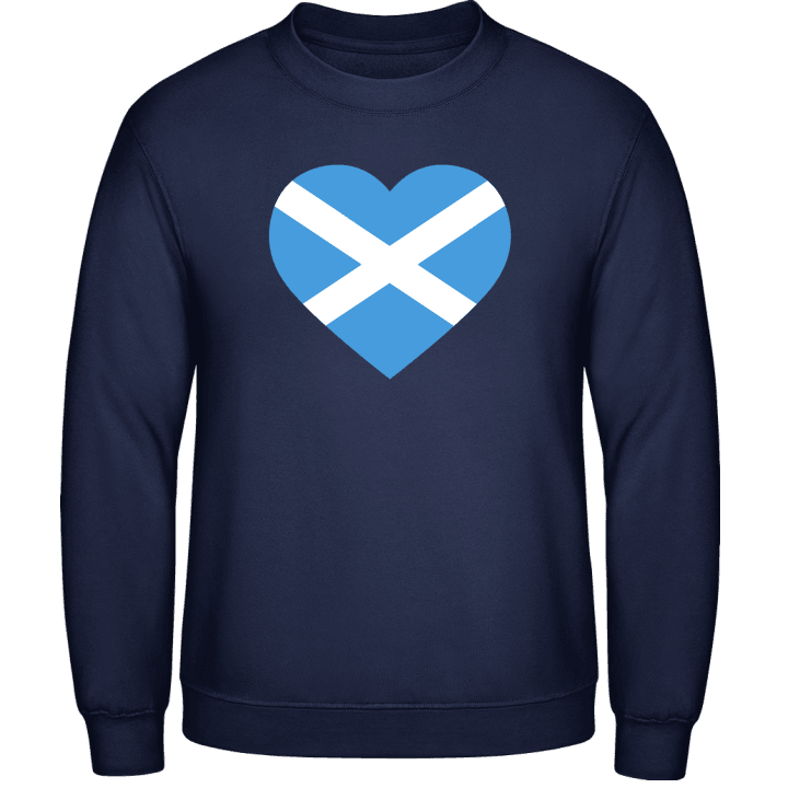 Scotland Heart Flag Sweatshirt contain pic