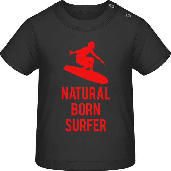 Natural Born Wave Surfer Baby T-Shirt 0 image